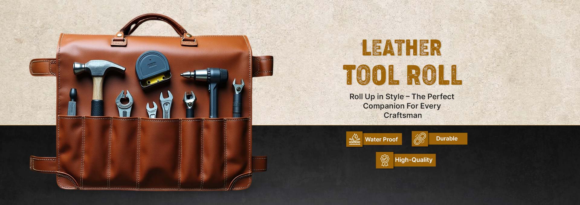 Leather Tool Roll Manufacturers in Sialkot
