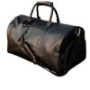 Black Leather Duffle Bag Durable Travel Bag for Men and Women Manufacturers, Suppliers in New Zealand