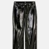 Black Plain Leather Pants for Women Comfort Fit in All Size Manufacturers, Suppliers in Sialkot
