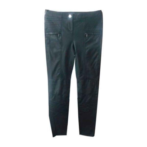 Black Sheep Leather Zipped pants Plain Design Manufacturers, Suppliers in Sialkot