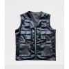 Black Sleeveless Leather Vest Sleek Design Skin Friendly Fabric Ideal for Casual or Semi Formal Wear Manufacturers, Suppliers in Sialkot