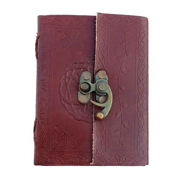 Brown Leather Soft Cover Journal Saddle Stitched Unruled Handmade Paper Manufacturers, Suppliers in New Zealand