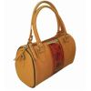 Brown Printed Leather Duffle Bag Unisex Travel Bag Stylish and Durable Manufacturers, Suppliers in New Zealand