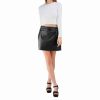 Chic Black Wrap Skirt Plain Design with a Modern Wrap Style Manufacturers, Suppliers in Sialkot