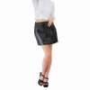 Chic Black Wrap Skirt Plain Design with a Modern Wrap Style Manufacturers, Suppliers in Sialkot