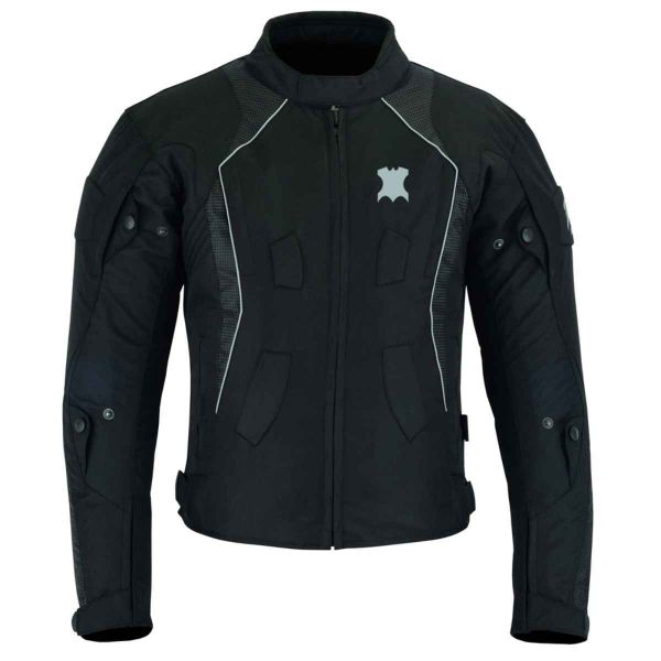 Classic Leather Motorbike Jacket with Adjustable Collar and Cuffs Manufacturers, Suppliers in Sialkot