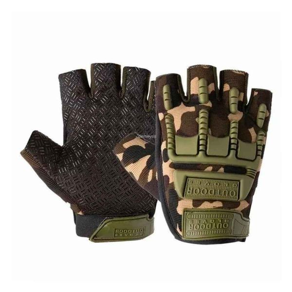 Cut Finger Gloves Leather Tactical Manufacturers, Suppliers in Sialkot
