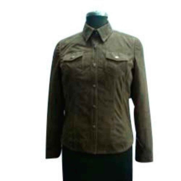 Dark Green Leather Outfit Western Style Plain and Simple Design Unisex All Sizes Manufacturers, Suppliers in Sialkot