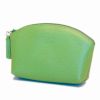 Durable Leather Cosmetic Makeup Pouch Rectangular Zipper Design Customized Colors Standard Size Manufacturers, Suppliers in New Zealand