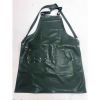 Genuine Leather Barber Apron Dark Green with Chest Tool and Curved Pockets Manufacturers, Suppliers in Sialkot