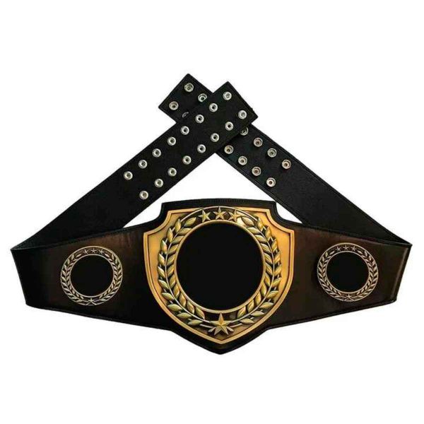 Genuine Leather Championship Belt Custom Size Logo Gold and Silver Plating for Sports Events Manufacturers, Suppliers in Sialkot