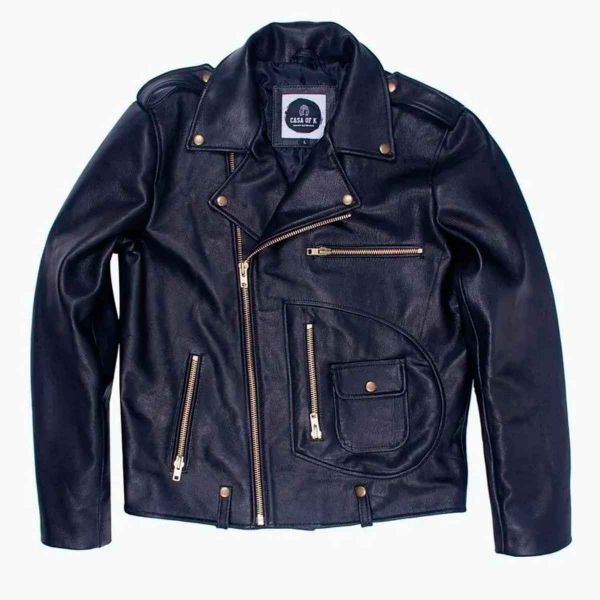 Genuine Leather Motorbike Jacket Stylish Plain Design Universal Manufacturers, Suppliers in Sialkot