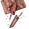 Grandsharp Genuine Leather Chef Knife Sheath Eco Friendly Customizable Logo Protects Carbon Steel Blades for Kitchen Use Manufacturers, Suppliers in New Zealand