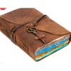 Leather Journal Vintage Leather Cover Glue Bound Diaries Manufacturers, Suppliers in New Zealand