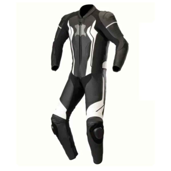 Leather Motorbike Suit CE Protectors on Knees Elbows Shoulders and Back Manufacturers, Suppliers in Sialkot