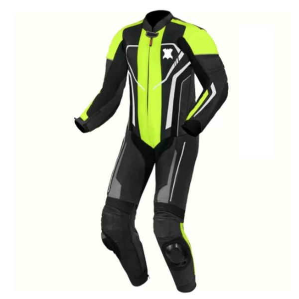 Leather Motorbike Suit Full Body Riding Gear External CE Protectors Removable Knee Sliders and YKK Zippers Manufacturers, Suppliers in Sialkot