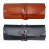 PU Leather Tool Roll Up Pouch with Rope Loop Closure Customizable Logo Manufacturers, Suppliers in Sialkot