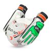 PU Material Goalkeeper Gloves with Printed Design for Football Manufacturers, Suppliers in Sialkot