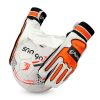 PU Material Goalkeeper Gloves with Printed Design for Football Manufacturers, Suppliers in Sialkot