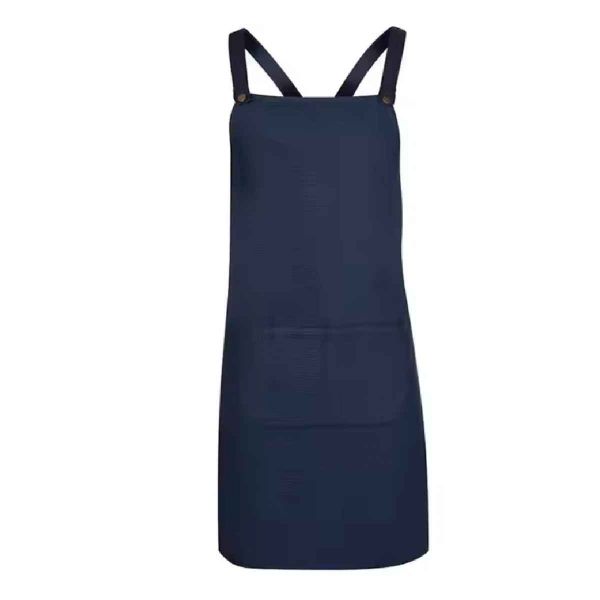 Plain Blue Multi Purpose Canvas Apron Medium Size Non Disposable and Ideal for Daily Use Manufacturers, Suppliers in Sialkot
