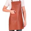 Professional Leather Apron for Chefs Baristas and Artisans Water and Stain Resistant Manufacturers, Suppliers in Sialkot