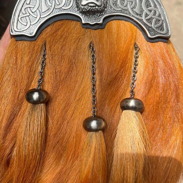 Red Ginger Fur Scottish Kilt Sporran Antique Silver Celtic Cantle Manufacturers, Suppliers in David