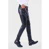 Stylish Black Leather Pants with Button Closure 4 Pockets Available in Waist Sizes 28 - 36 Manufacturers, Suppliers in Sialkot