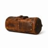 Tan Plain Leather Gym and Travel Bag Durable and Stylish for Everyday Use Manufacturers, Suppliers in New Zealand