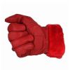 Women Red Leather Safety Gloves Pure Leather Winter Driving Gloves Solid Pattern Heat Resistant Manufacturers, Suppliers in Sialkot
